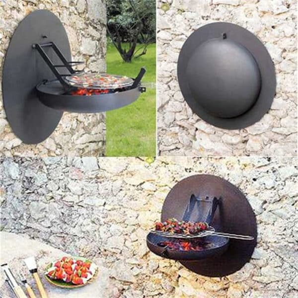 Wall Mounted BBQ Grills