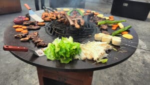 Corten Steel Grill