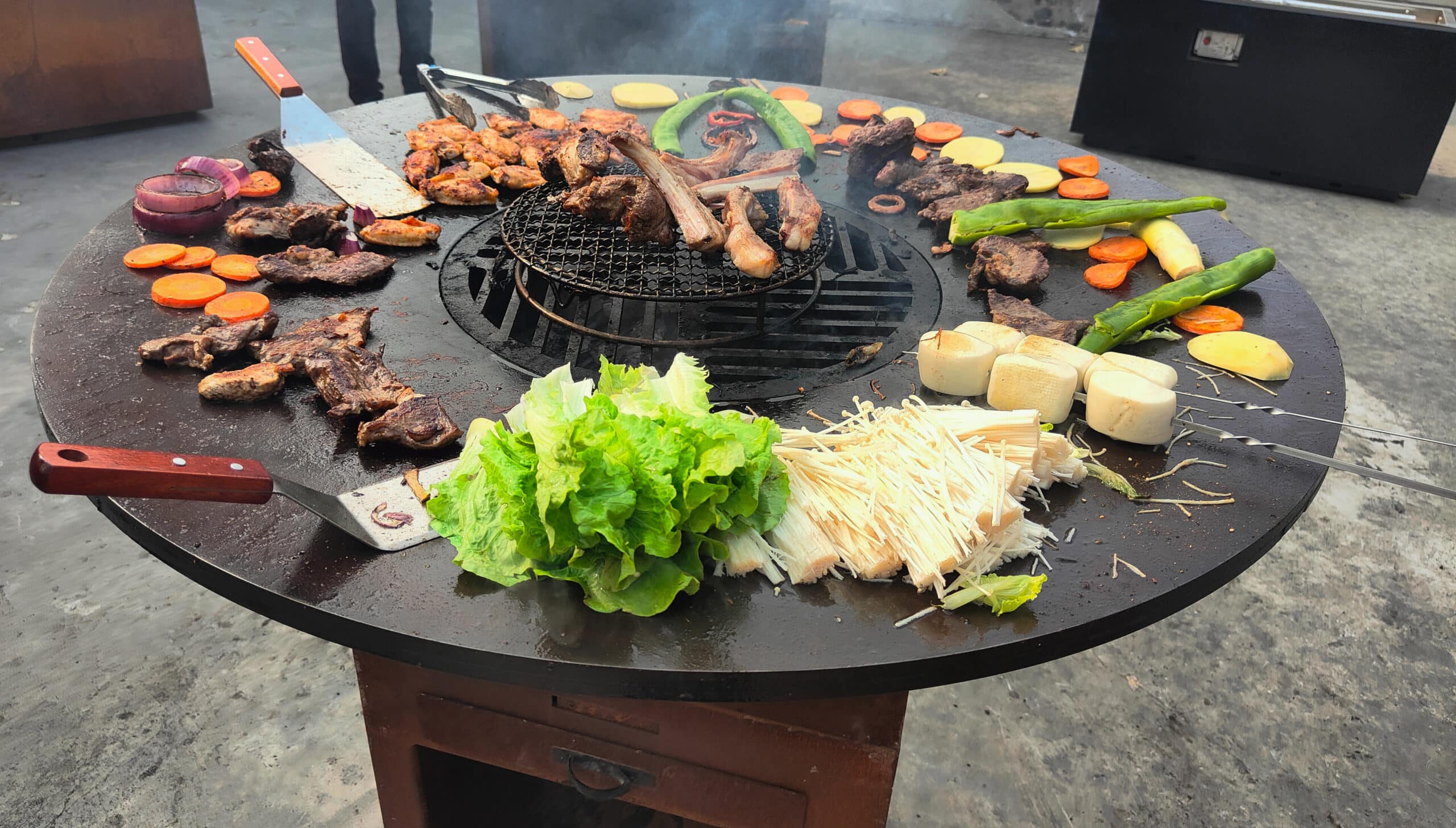 Corten Steel Grill