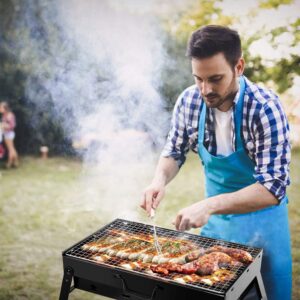 Outdoor Folding Smoker Bbq Charcoal Grills