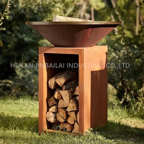 Charcoal Grill Corten Steel