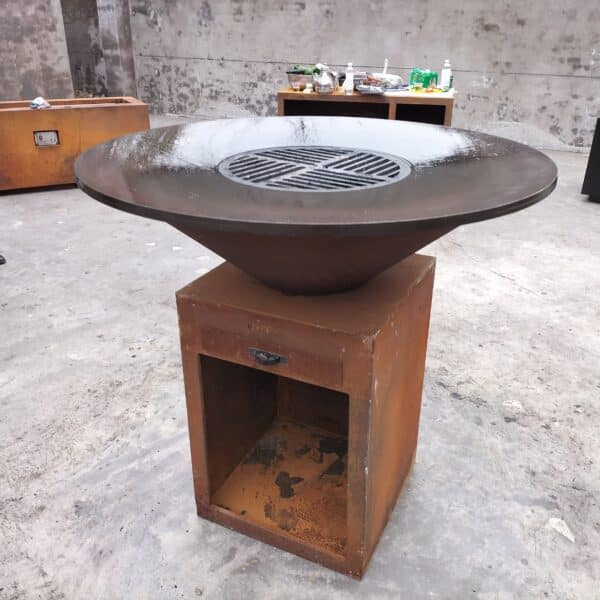 Outdoor Cooking Bbq Models Corten Steel Grill