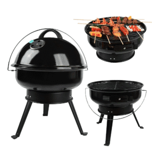 Garden Patio Portable Enameled Outdoor Charcoal Roast Grill