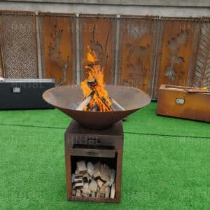 Corten Steel Outdoor BBQ Grill Tariff Reduction