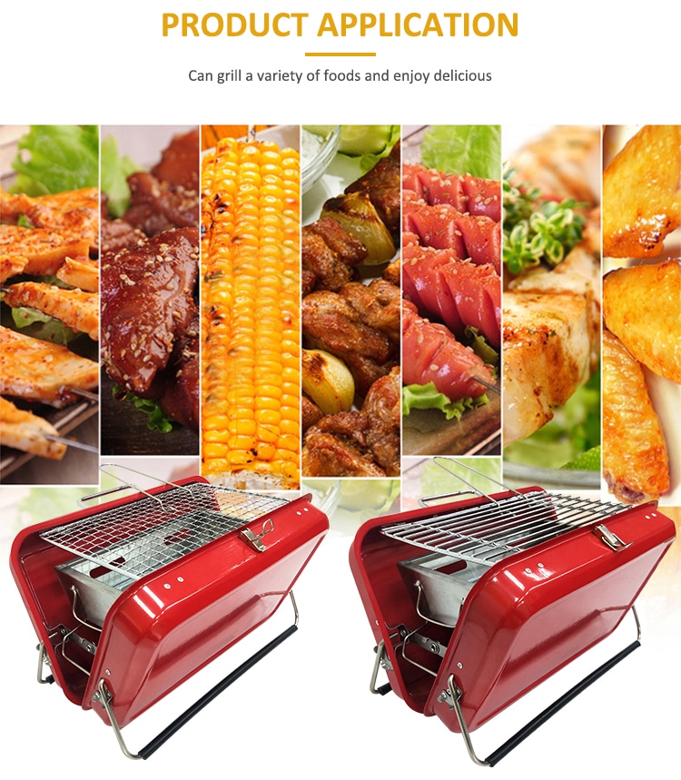 New Suitcase Design Camping Grill Factory,china,price,manufacturers, suppliers, customized, wholesale, cheap, for sale, in stock.