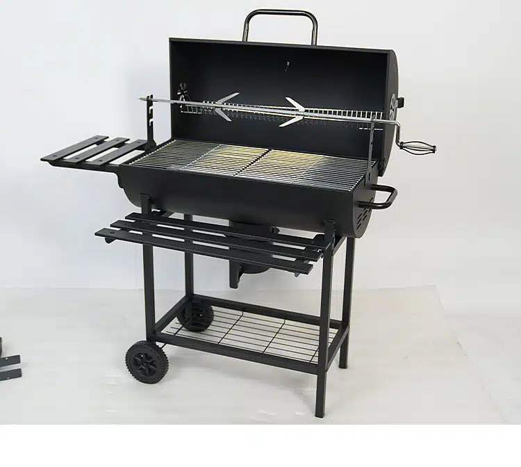 Home Barbecue Grill Automatic Skewer Outdoor Camping American Style Barbecue Grill Fully Automatic Charcoal Barbecue Grill