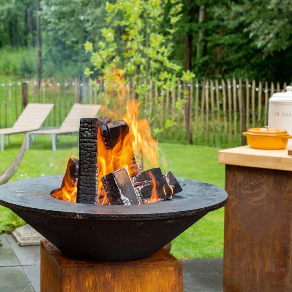 Outdoor Cooking Bbq Models Corten Steel Grill
