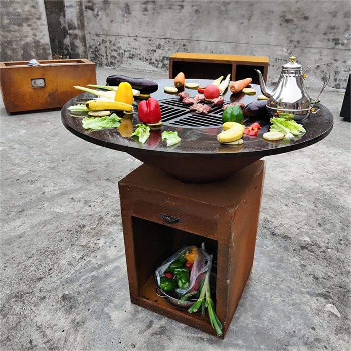 Cooking Wood Burning Bbq Grill for Sale