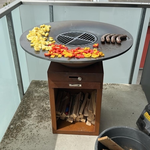 Outdoor Corten Steel Fire Pit Charcoal Bbq Grill Factory,china,price,manufacturers, suppliers, customized, wholesale, cheap, for sale, in stock.