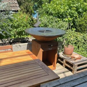 Corten Steel BBQ Grill