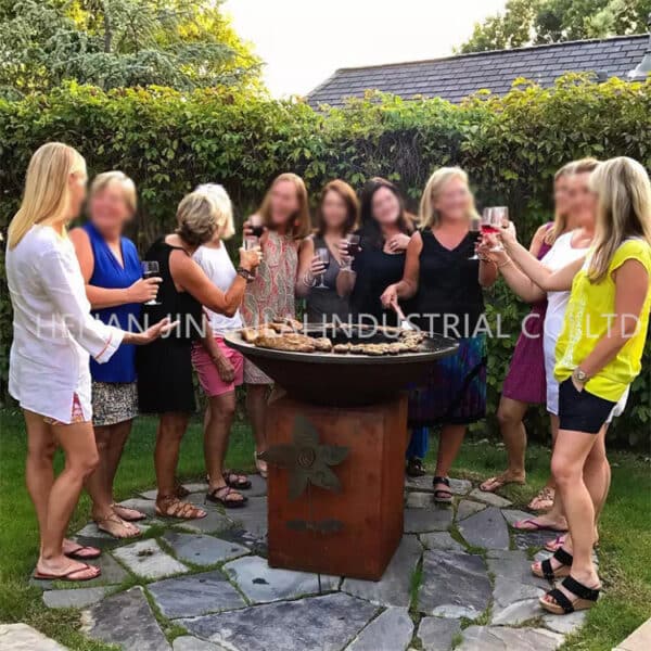 Find similar icon Europe's Hot Outdoor Corten Steel BBQ