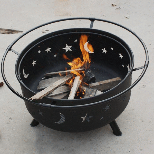 Metal Outdoor Fire Pit - Image 4