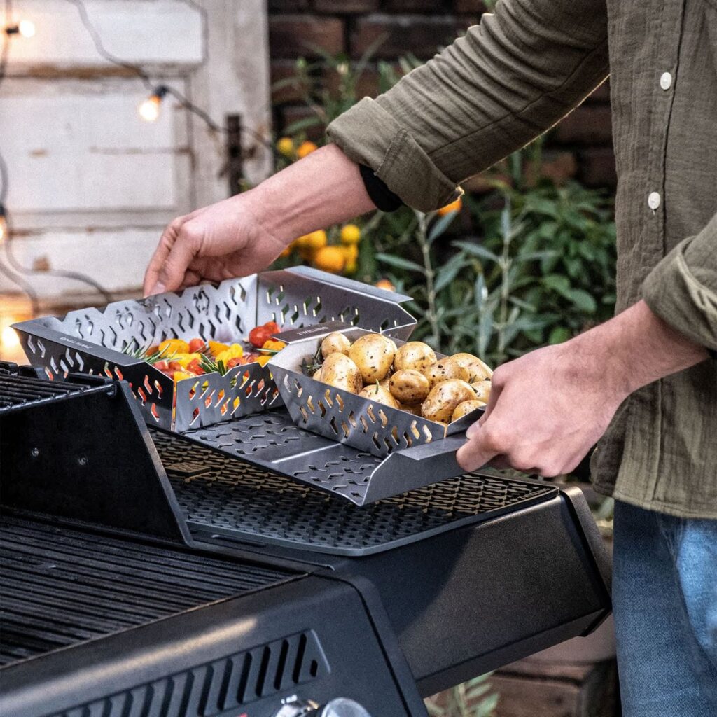 Lightweight disposable charcoal grill