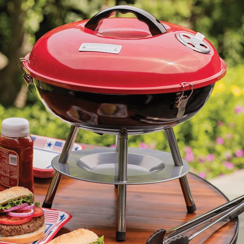 How to control temperature on a charcoal BBQ grill