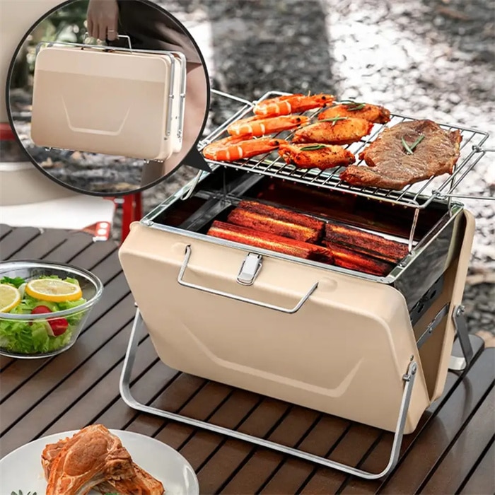 Portable Charcoal BBQ Grill (1)