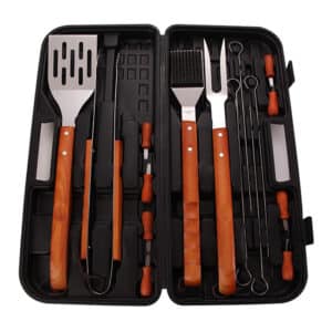 Customized stainless steel barbecue tool set - 17-piece set