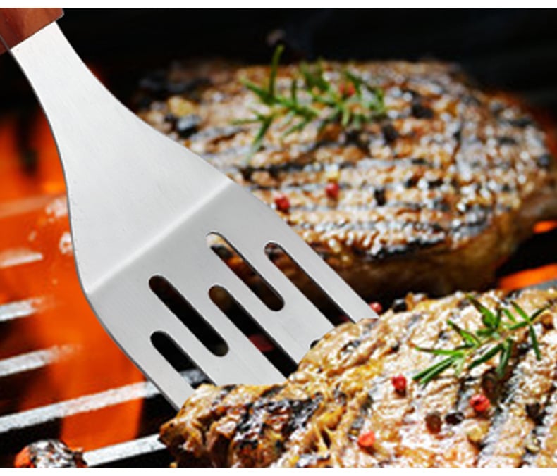 stainless steel grilling tools