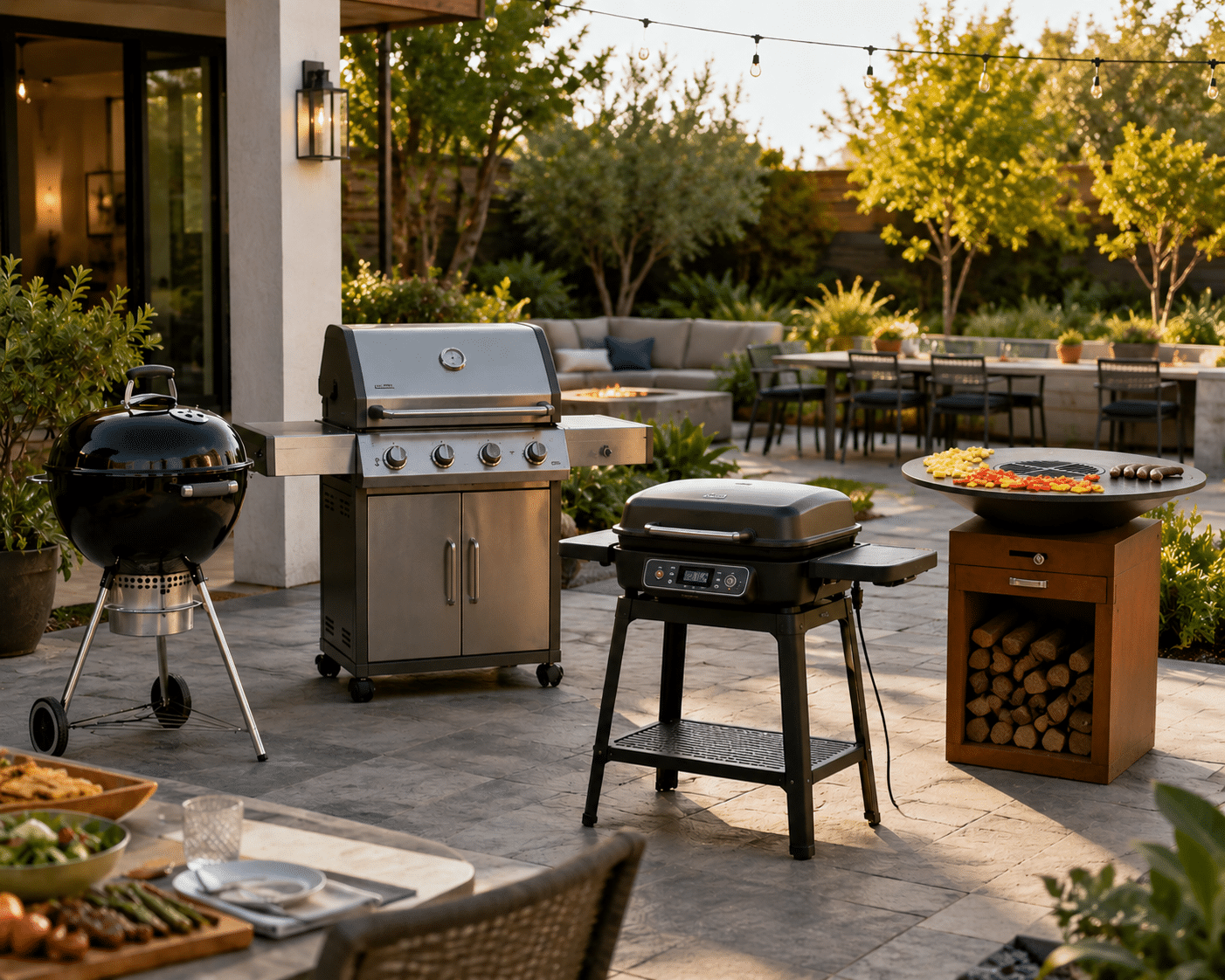 Charcoal vs Gas vs Electric vs Wood-Fired BBQ