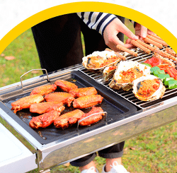 Charcoal BBQ grill