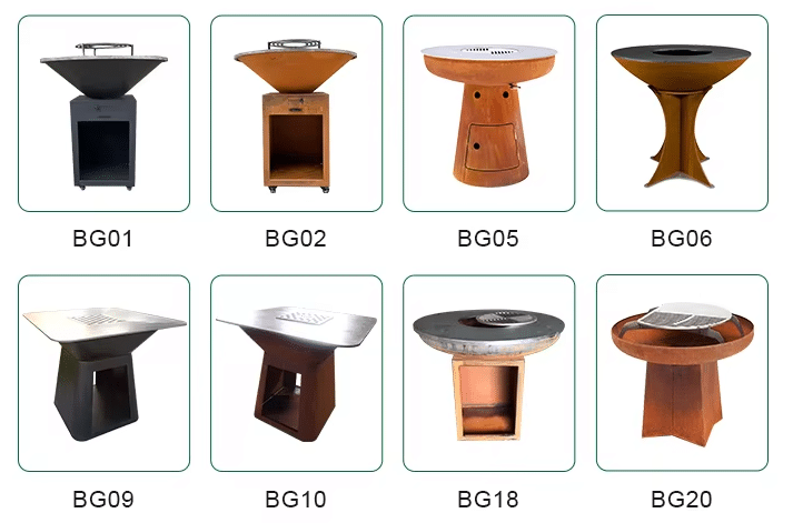 Custom Wood Burning BBQ Stove